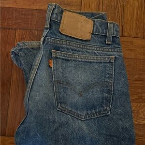 Vintage Levi’s 505s. Made in USA